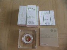 The Tale of Mr Jeremy Fisher 2017  Silver Proof 50p Coin