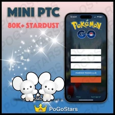 Pokémon PTC GO - Shiny Tandemaus - 80K Stardust✨Read Description✨