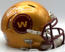 Deion Sanders Autographed Washington Football Team Speed Mini Helmet Beckett