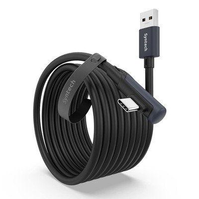 VR Link Cable 16 FT USB 3.0 High Speed Compatible with Meta Quest 3 Quest 2 Pro