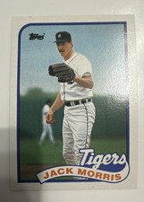 1989 Topps - Jack Morris #645 Detroit Tigers