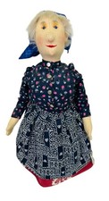 Steiff Peasant Lady Replica Felt Dolls 9110/43 1987/1988 0000085 Germany VTG