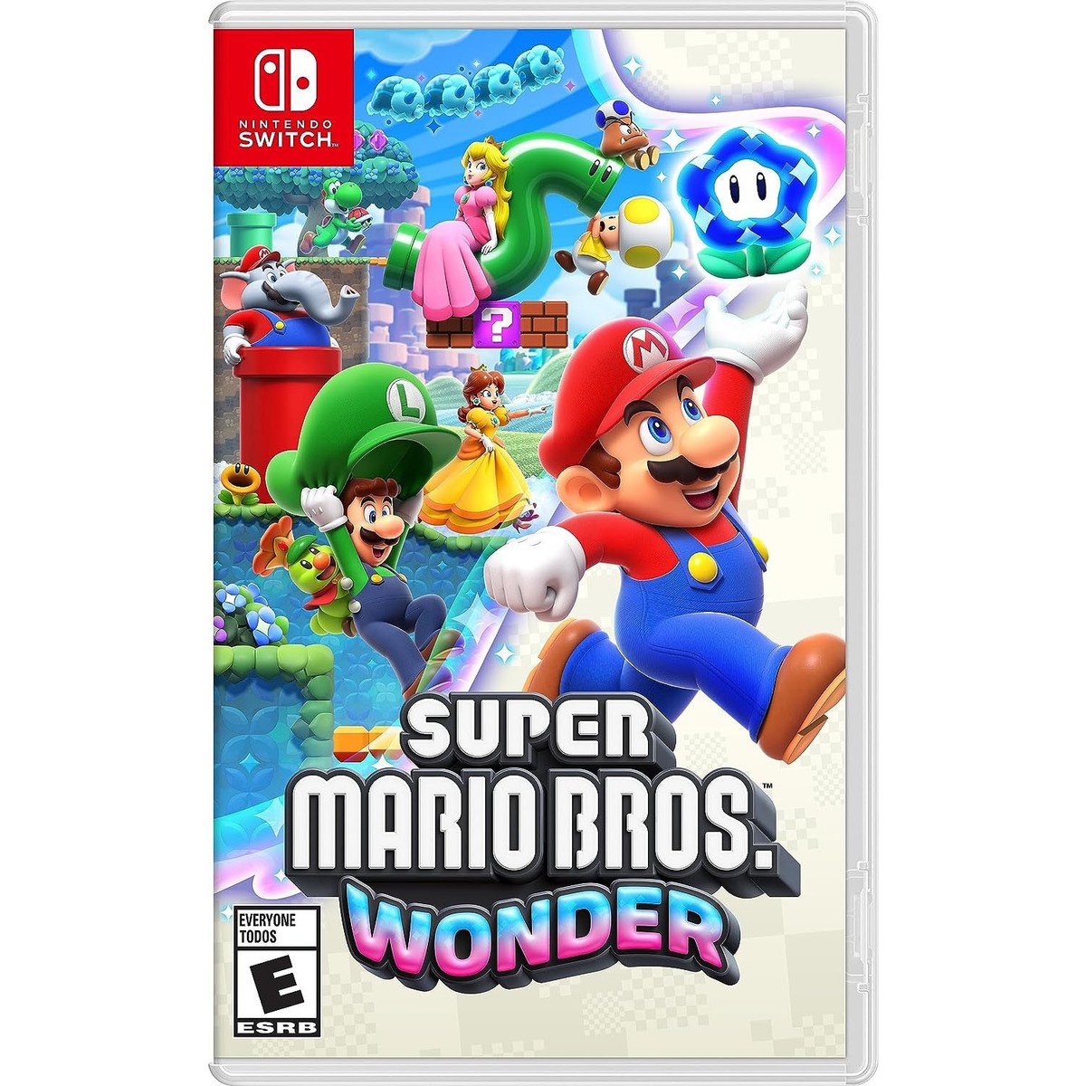Super Mario Bros Wonder and Mario Kart 8 Two Game Bundle