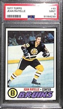 1977 TOPPS #40 JEAN RATELLE PSA 9 Mint 91164230 