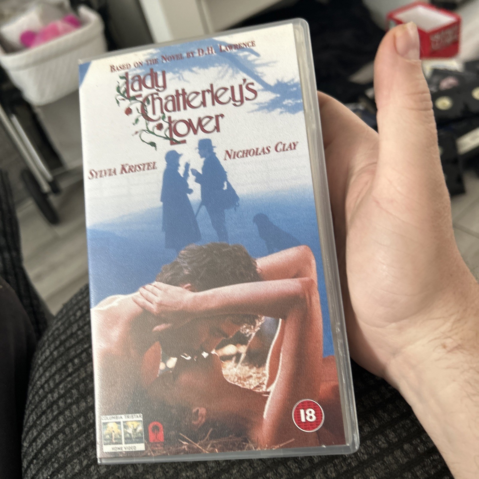 LADY CHATTERLEY'S LOVER -VHS Video Cassette Tape- D.H. Lawrence - Sylvia Kristel