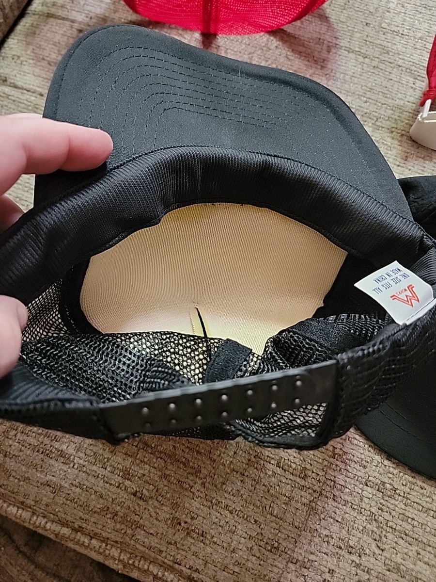 Folgers Mesh Trucker snapback hat Visor TG Sheppard Mac Racing