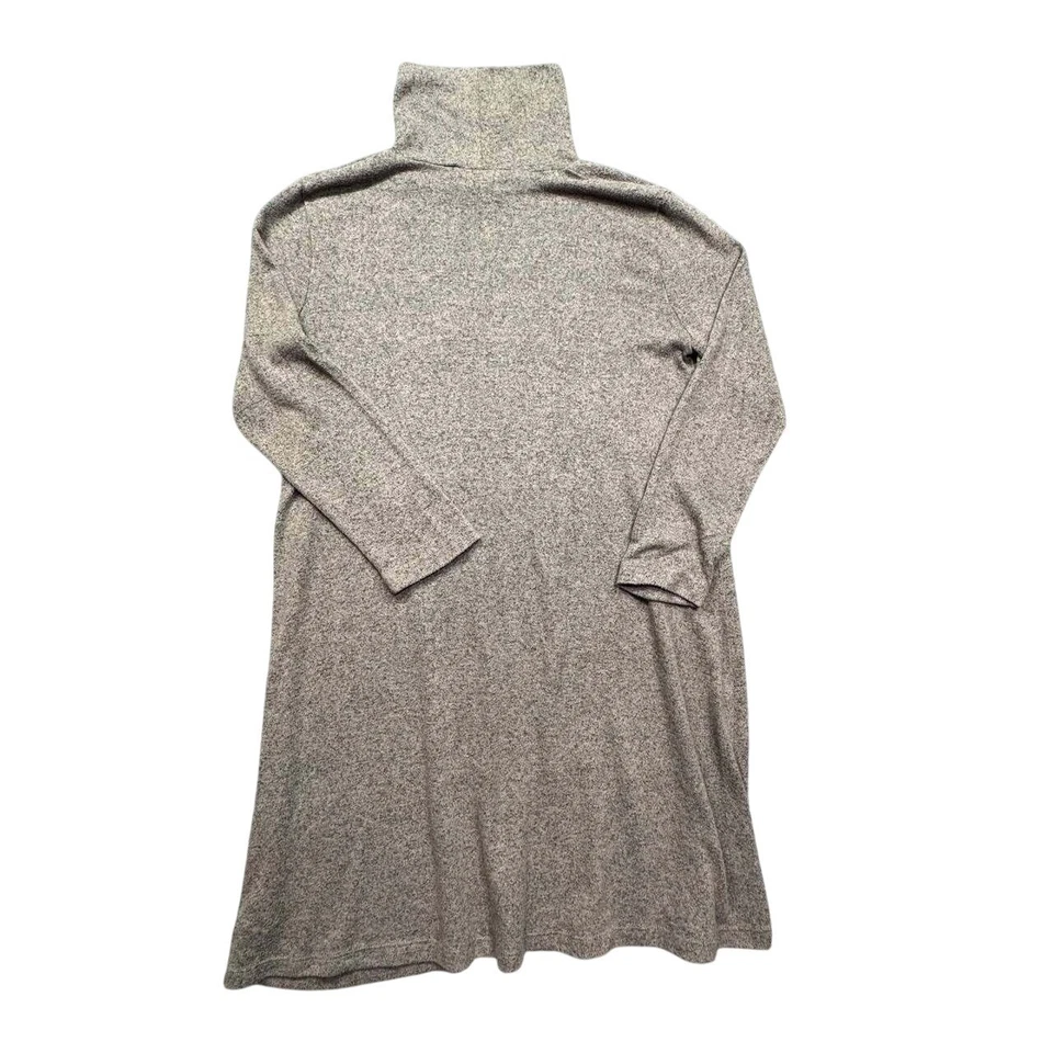 American Eagle Outfitters Dress Womens M Gray Marl Turtleneck Long Sleeve Tunic - Image 3 of 4