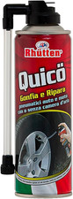 Rhutten, Quico, Bomboletta Spray Gonfia E Ripara Pneumatici Auto, Moto, Kit Gonf