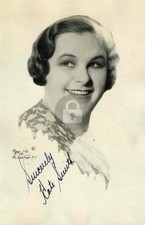 Kate Smith Signed Autograph Photo Postcard COPY