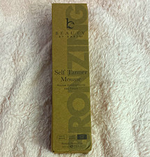 Beauty by Earth Self Tanner Mousse Vegan Paraben-Free Brown 7.5 fl oz Face Body