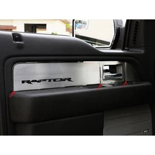 American Car Craft Door Panel Insert SS Raptor Logo SuperCab F-150 2009-2014