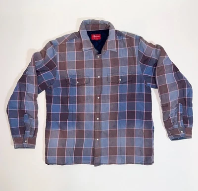 Supreme Long Sleeve Blue Shirts for Men for sale | eBay