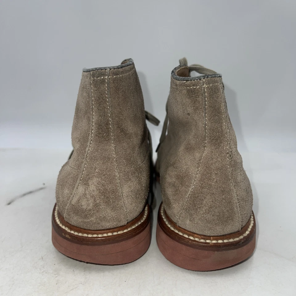 J. Crew Boots 男式 9.5 码 Kenton Pacer 麂皮靴 Boulder — 第 3/4 张图片