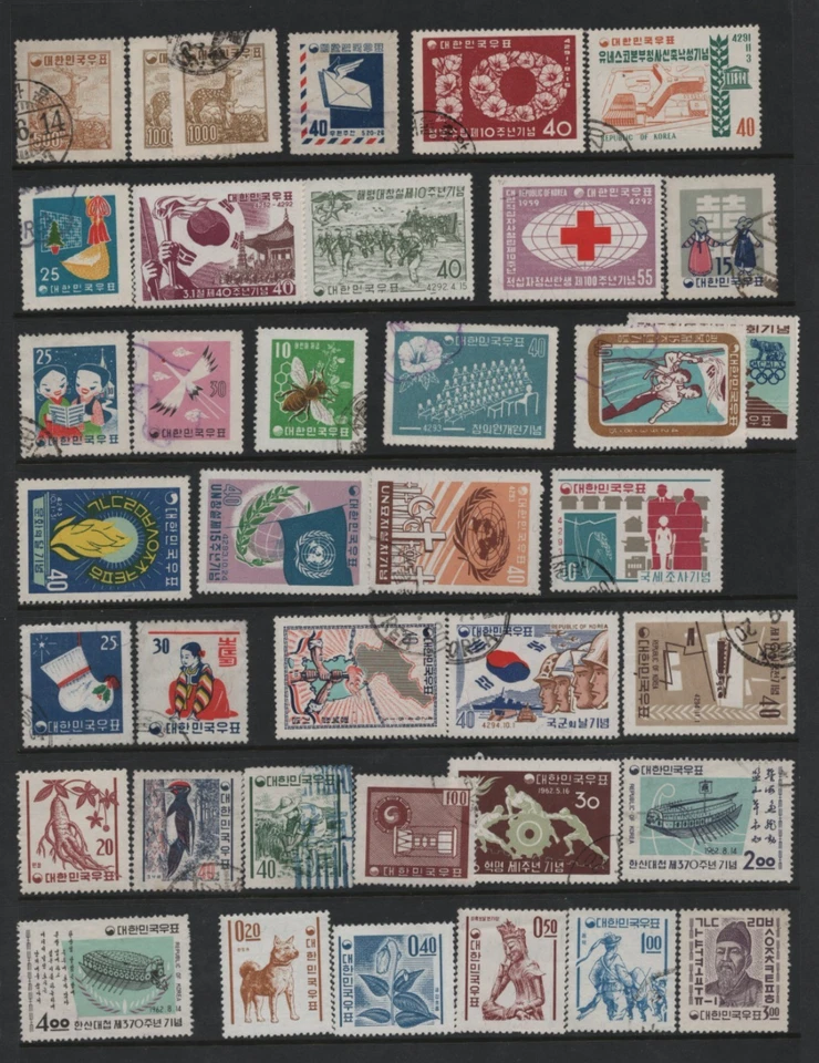 KOREA 1884 TO MODERN COLLECTION OF SEVERAL HUNDRED MINT & USED STAMPS - Image 3 of 4