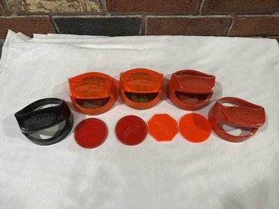 Air Hockey Pushers Pucks Lot of 9 Pieces Replacements