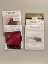 Secrets In Lace Assorted Colors 7 Pair Size Petite Stockings From Photo Shoots