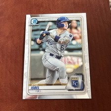 2020 Bowman Chrome #BCP-165 Kyle Isbel Prospects