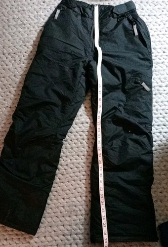 Arctic Quest Insulated Ski & Snowboard Pants Black. Size Youth Large  (14/16) - Picture 8 of 9