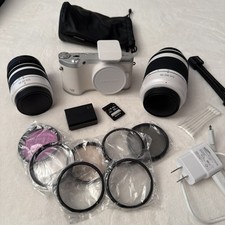 Samsung NX NX300 20.3MP Digital Camera - White w/ 2 Lenses  Accessories Tested 