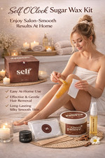 Sugaring Wax Kit Hair Removal   At Home Sugar Waxing Kit for Women   Sensitive S