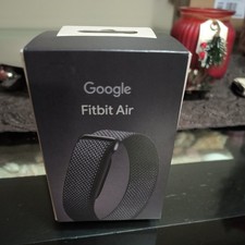 Google Fitbit Air Screenless Activity Tracker w/ Band Bluetooth Heart Rate Black