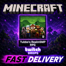 Minecraft Twitch Drops - TUBBO's RealmSMP RPG (13 SKINS)