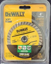 DeWALT XP All Purpose Masonary 4  Turbo Diamond Blade Use Wet Or Dry DW4700 NEW!