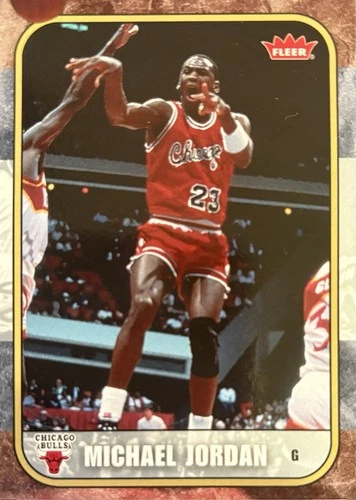 2007-08 Fleer Michael Jordan - Michael Jordan #1