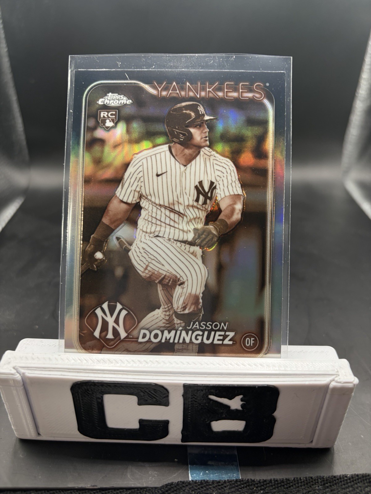 Jasson Dominguez #89 Sepia Refractor (RC) - 2024 Topps Chrome