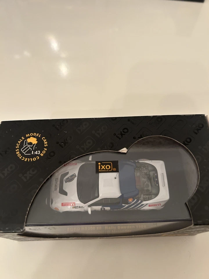 1/43 Ford RS200 Grupo B Rally Suecia 1986 K. Grundel / B.Melander RARO Foto 4 de 4