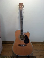 2017 Zager ZAD 80CE Acoustic/Electric Pro Series Guitar Excellent Condition
