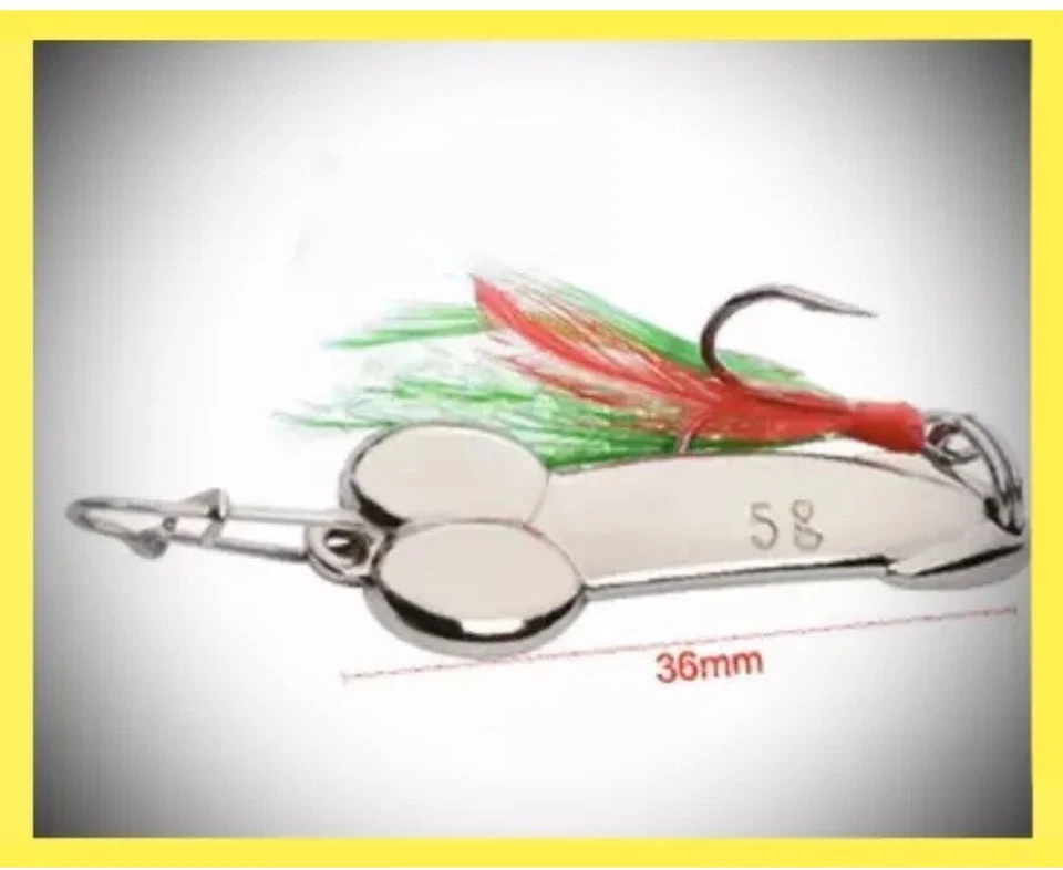 * (5) Señuelos de pesca de pene de 5 gramos - ¡Atrapa peces! ¡Envío desde USA! ¡Regalo divertido único! Foto 3 de 3