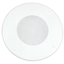 White Round Commercial Ceiling Speaker Grill for 8" Speaker