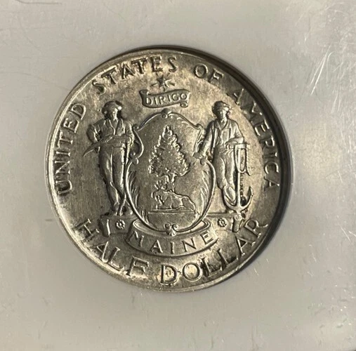 U.S. - 1920 Silver Maine Commemorative Half Dollar (NGC MS 64) - Image 2 of 4