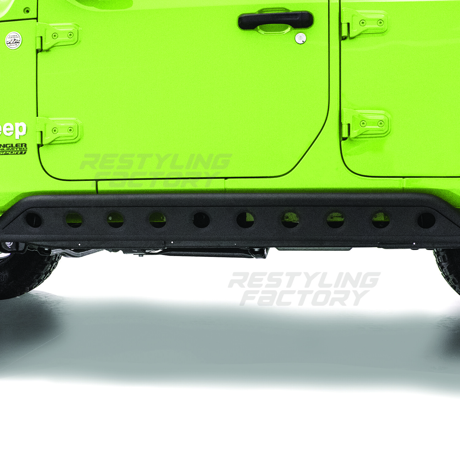 Body Armor Rock Crawler Rocker Guard Slider for 1823 Jeep Wrangler JL