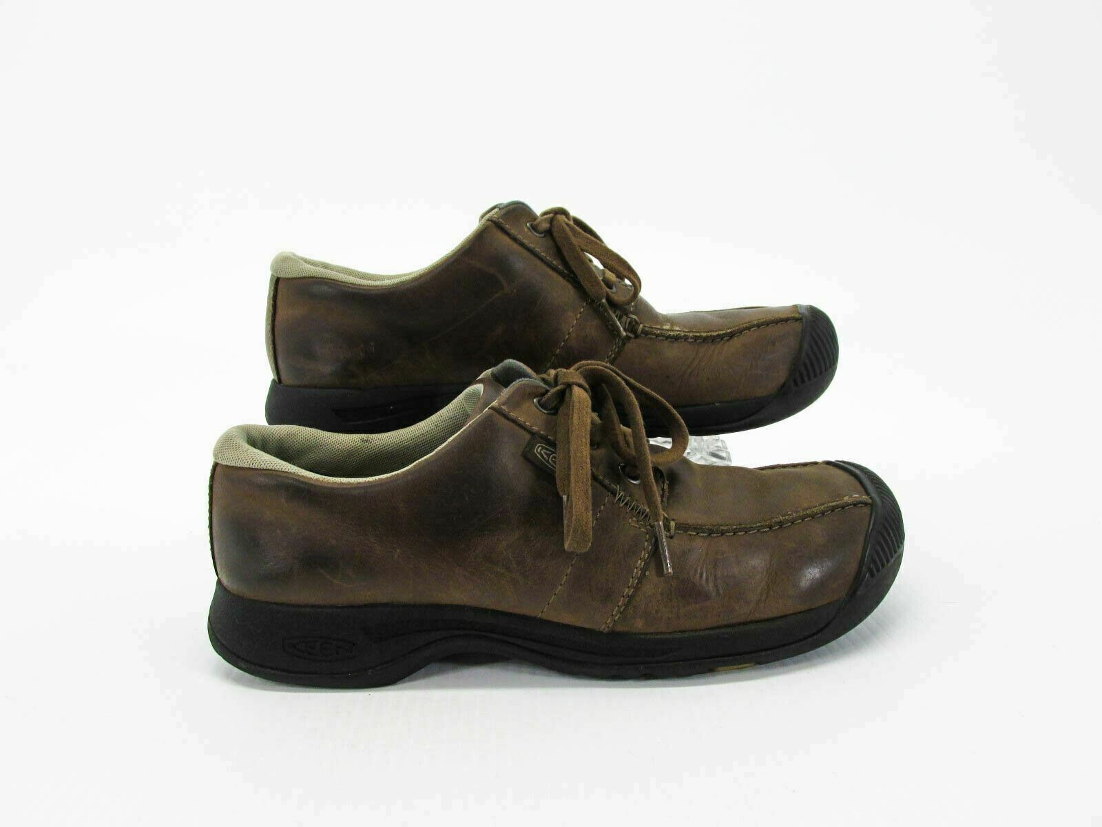 Scarpa uomo Keen Reisen bassa taglia 10M marrone atletica escursionismo Oxford usata qp