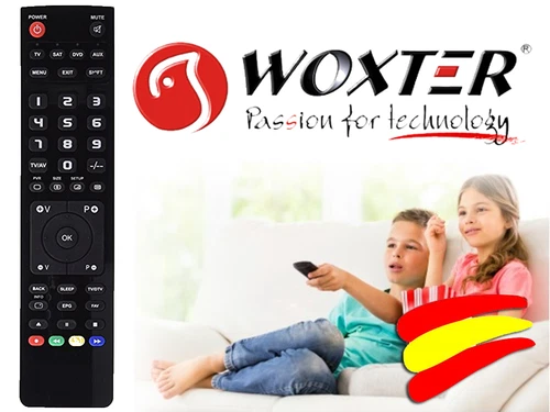 Mando de reemplazo para DVD/HDD WOXTER I - CUBE 3250 - Imagen 1 de 1