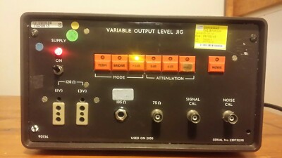 Variable Ausgangspegel Jig (gebraucht auf 2850)
