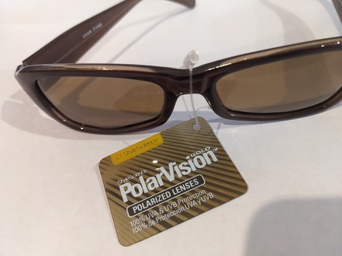 Style Science Polarvision braune polarisierte Sonnenbrille 100 % UVA/UVB - Bild 7 von 7