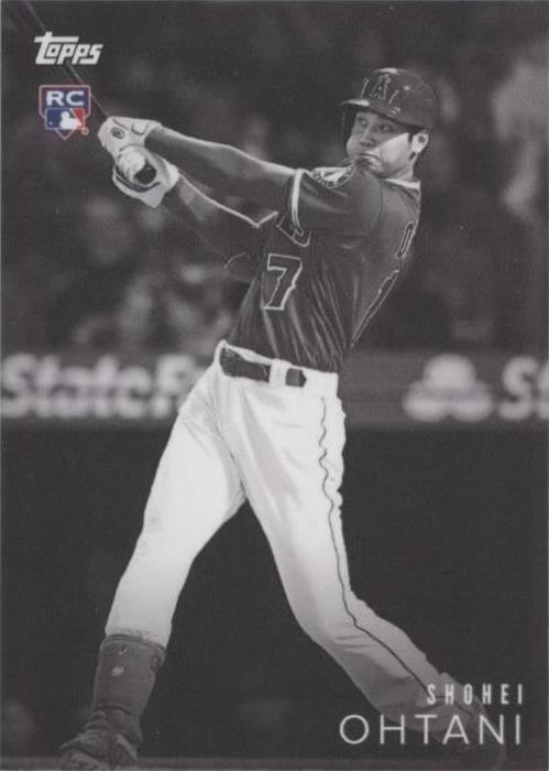2018 Topps On Demand Black & White - Shohei Ohtani #21 for sale | eBay