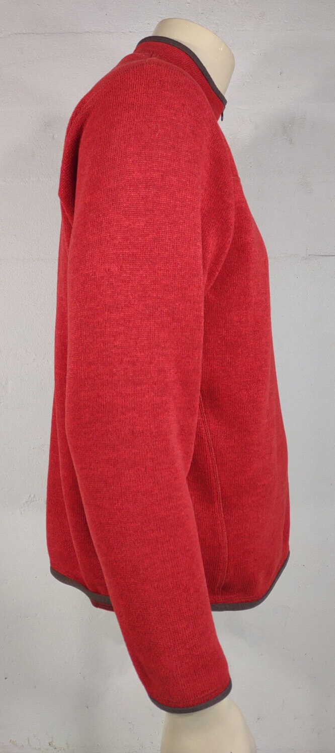 Giacca maglione pullover pullover Arc'teryx arancione 1 4 cerniera maglia pile uomo media