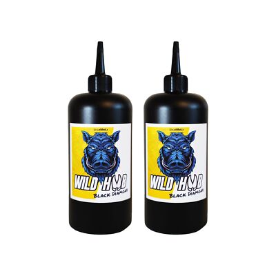 2er Set WILD HUB ''Black Diamond'' - Lockmittel für Schwarzwild / Sauen,  500ml