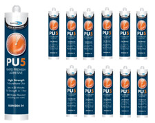 12 x 5 MINUTE PU WOOD ADHESIVE POLYURETHANE GEL FAST SETTING 