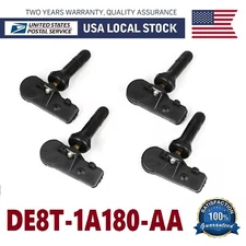 4pcs For Ford E-150 Motorcraft Tire Pressure Sensor TPMS DE8T-1A180-AA 315MHz
