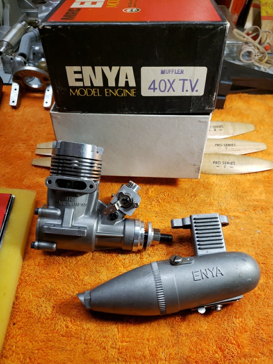 コスピハット ENYA 40X TV ENYA Engine - Enya 40X T.V. W/muffler - New! Model 6101 | eBay