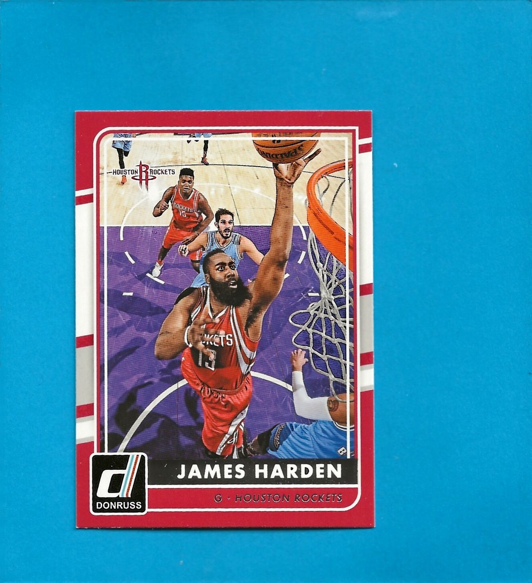 2015-16 Donruss Basketball James Harden #73 Houston Rockets