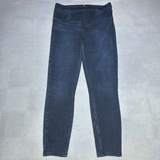 Spanx Pull On Jean-Ish Ankle Legging Dark Wash Blue Denim Women  s Size Large