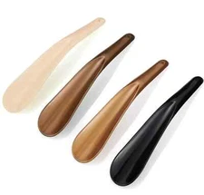 Shoe Horn Portable Travel Shoehorn Durable Plastic Spoon Shoe Accessories