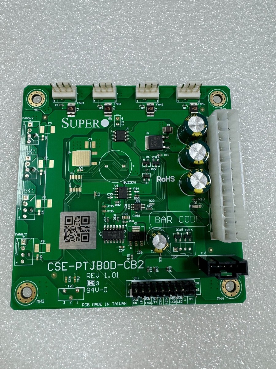 SuperMicro CSE-PTJBOD-CB2 Power Board – JBOD Server Chassis Replacement, Unbranded New
