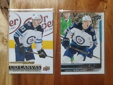 2018 19 Upper Deck Kristian Vesalainen Young Guns Lot! Base And Canvas #244 C111